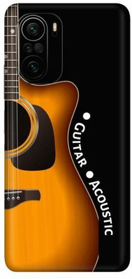 FCS Poco F3, Poco F3 Guitar Printed Back Skin Mobile Skin(Guitar)