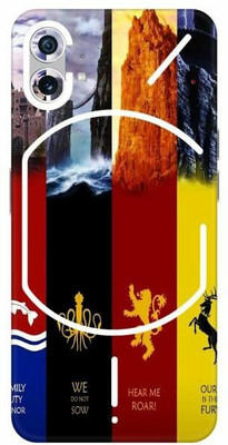 FCS Nothing Phone 1 Printed Back Skin: Names Mobile Skin(Names Skin)