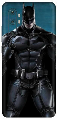 FCS Mi Note 10 Pro, Mi Note 10 Pro Batman Printed Back Skin Mobile Skin(Batman)