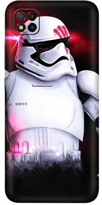 FCS Poco C3, Poco C3 Star War Printed Back Skin Mobile Skin(Star War)