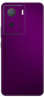 Vcare GadGets i QOO Z7 5G Mobile Skin(Purple)
