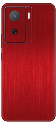 Vcare GadGets i QOO Z7 5G Mobile Skin(Red)