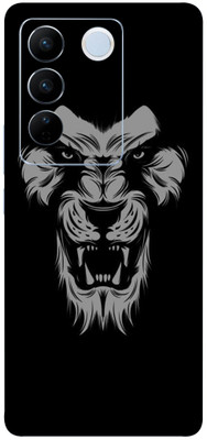 AsSkin Vivo V27 Pro 5g, vivo v27 pro 5g, Vivo Mobile Skin(Ultra Super Black Lion With High Matte Finish)