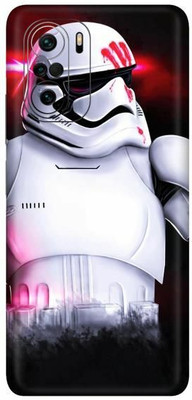 FCS Poco F3, Poco F3 Star War Printed Back Skin Mobile Skin(Star War)