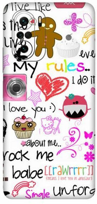 FCS Poco F3, Poco F3 Writing Printed Back Skin Mobile Skin(Writing)