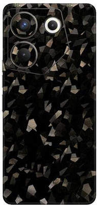 Vcare GadGets Camon 20 Pro 5G Mobile Skin(Black)
