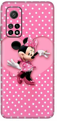FCS Mi 10T (5G), Mi 10T (5G) Mickey Mouse Printed Back Skin Mobile Skin(Mickey Mouse)
