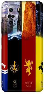 FCS Poco F3, Poco F3 Names Printed Back Skin Mobile Skin(Names)