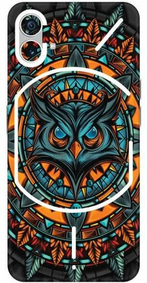 FCS Nothing Phone 1 Printed Back Skin: Owls Mobile Skin(Owls Skin)