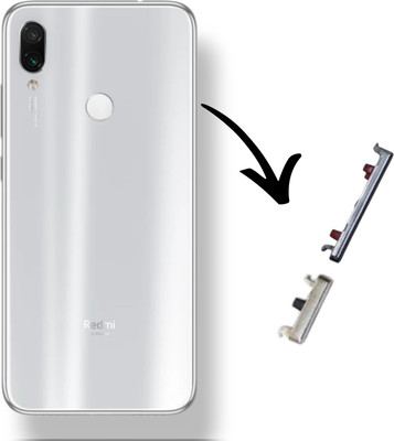 CELLO TECH ZN02 Original Rubber Switch For Mi Redmi Note 7, Redmi Note 7s, Redmi Note 7 Pro Power ON/OFF Button