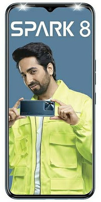 Tecno SPARK 8 (Turquoise CYAN, 64 GB)(4 GB RAM)