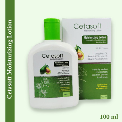 Cetasoft Moisturizing Lotion PROVIDE SKIN Hydrate and Soothe Normal & Sensitive(100 ml)