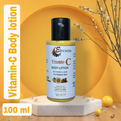 Elecsera Body Lotion with Vitamin C & Honey For Natural Glow Skin(100 ml)