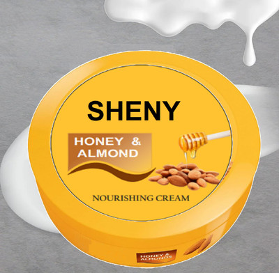 Sheny Face, Hands & Body Honey & Almonds Moisturizer(200 ml)