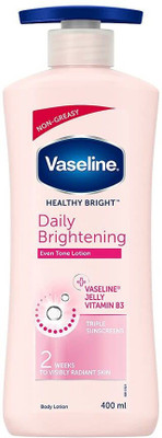 Vaseline DAILY BRIGHT TRIPLE SUNSCREENS RADIANT SKIN BODY LOTION 0.398 G PACK OF 1(400)