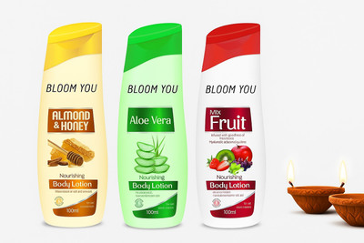 BLOOM YOU Triple Treat Nourishing Lotion Combo (100ml x 3)(300 ml)