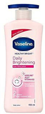 Vaseline DAILY BRIGHTENING RADIANT SKIN EVEN TONE BODY LOTION 400 ML X 1(400 ml)