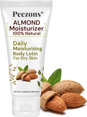 PEEZONS Almonds Advanced Nourishing Body Lotion | Summer Body Lotion For Dry Skin(100 ml)