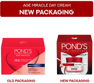 POND's Age Miracle, Youthful Glow, Night Cream For Women(50 ml)