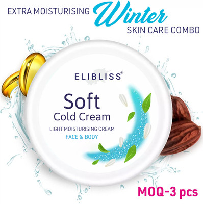 ELIBLISS Deep Nourishing Soft, Smooth & Glowing Skin Cold Cream for All Skin Type(50 g)