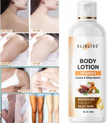 ELIBLISS Advanced Deep Nourish Body Lotion with Shea Butter and Cocoa(100 ml)