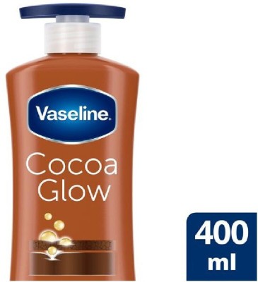 Vaseline COCOA GLOW WITH PURE COCOA & SHEA BUTTER BODY LOTION 400ML PACK 1(400 ml)