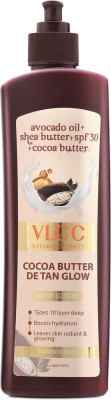VLCC Cocoa Butter De-Tan Glow Body Lotion SPF 30 Pa+++ Radiant Skin(400 ml)
