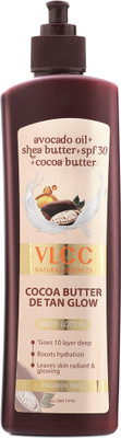 VLCC Cocoa Butter De-Tan Glow Body Lotion SPF 30 Pa+++ Radiant Skin(400 ml)