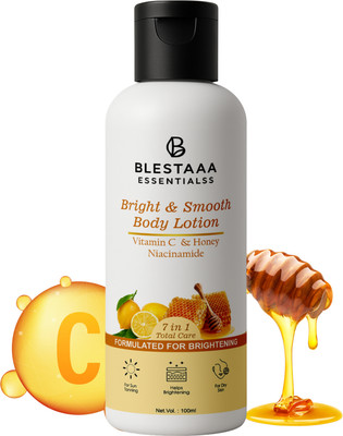 blestaaa essentialss Vitamin C Honey Niacinamide Body Lotion for Bright & Glowing Skin(100 ml)