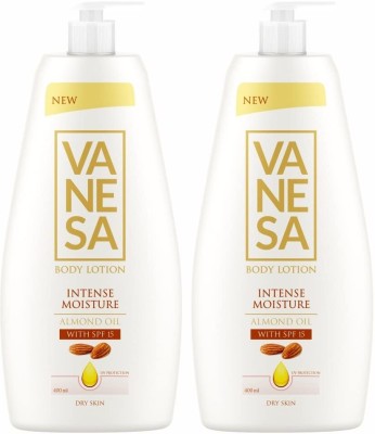 VANESA Almond Body Lotion With SPF 15(800 ml)