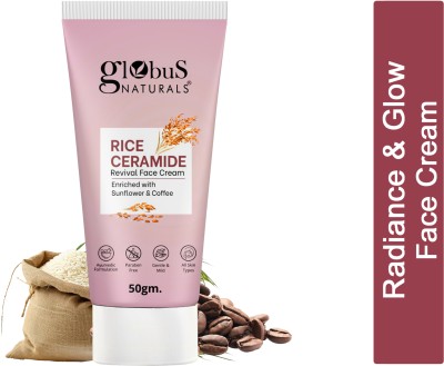 Globus Naturals Rice Ceramide Revival Face Cream, Suitable For All Skin Types(50 ml)