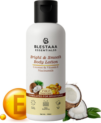 blestaaa essentialss Cocoa Butter Vitamin E Niacinamide Body Lotion for Soft & Smooth Skin(100 ml)