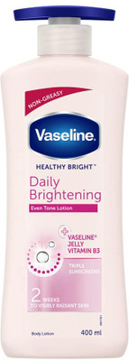 Vaseline Day brightening Even tone Body lotion Set of 1(400 ml)