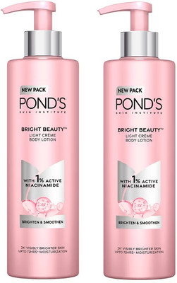 POND's Bright Beauty Light Creme Body Lotion 2x275 ml(550 ml)