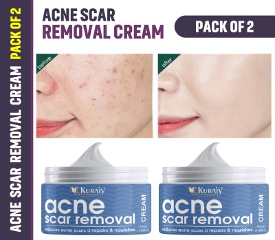 kuraiy Acne Removal Cream Treatment Acne Scar Pack of 2 100g(100 g)