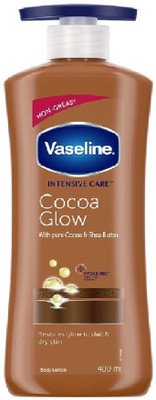 Vaseline Cocoa Glow Body Lotion, 400 ml Pk Of 1(400 ml)