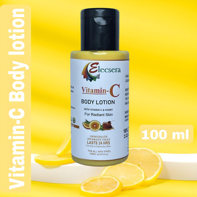 Elecsera Radiant Glow Body Lotion for Summer, Sun Protection and Tan Removal(100 ml)