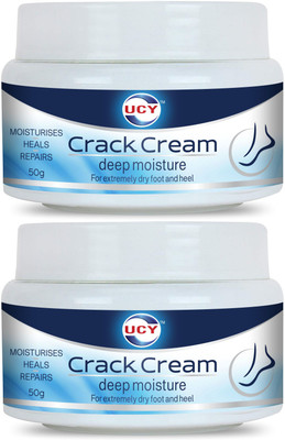 UCY Natural Foot Crack Cream - Pack of 2(100 g)
