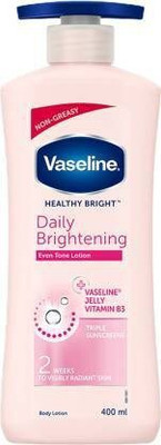 Vaseline DAILY BRIGHTENING BODY LOTION 400 ML X 1(400)