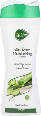 Mxofere Aloevera Moisturizing Lotion Enrich With Cucumber & Cocum Butter.(200 ml)