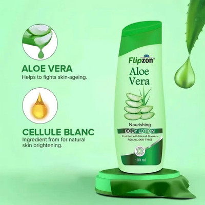 Flipzon Intensive Care Aloevera Fresh Body Lotion(100 ml)