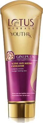 LOTUS HERBALS YouthRx Anti Ageing Exfoliator(100 g)