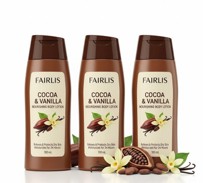 Fairlis Deep Moisture Cocoa Butter Body Lotion – Non-Sticky(300 ml)