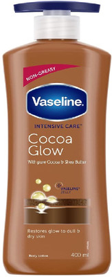 Vaseline COCOA GLOW LOTION 400 ML COMBO OF 1(400 ml)