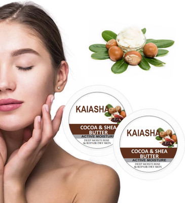 KAIASHA Cocoa Cold Body Butter Cream Pigmentation & Dry Skin Moisturizer(400 g)