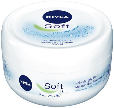 NIVEA Soft Cream Moisturiser(300 ml)