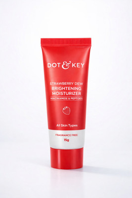 Dot & Key Strawberry Dew DO-IT-ALL Moisturizer(15 ml) - PaisaWapas