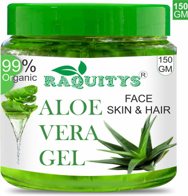 raquitys Aloe Vera Multipurpose Beauty Gel For Skin And Hair 150GM(150 g)