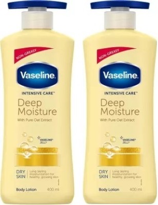 Vaseline MOISTURE BODY LOTION 400 ML X 2 (800 ml)(800 g)