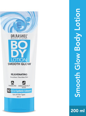 DR.RASHEL Smooth Glow Body Lotion that Rejuvenates, Smoothens And Nourishes, Paraben Free(200 ml)